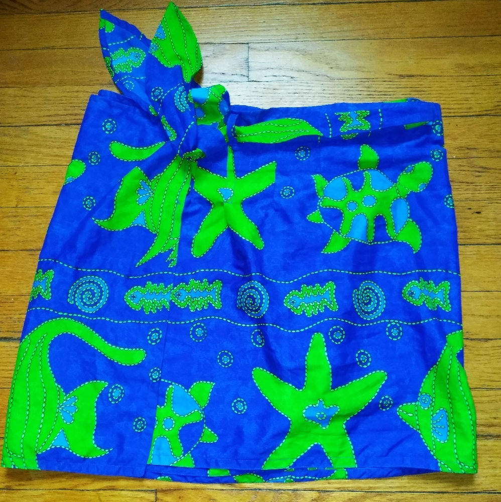 Wrap Skirt Beach Wear Size 12-14